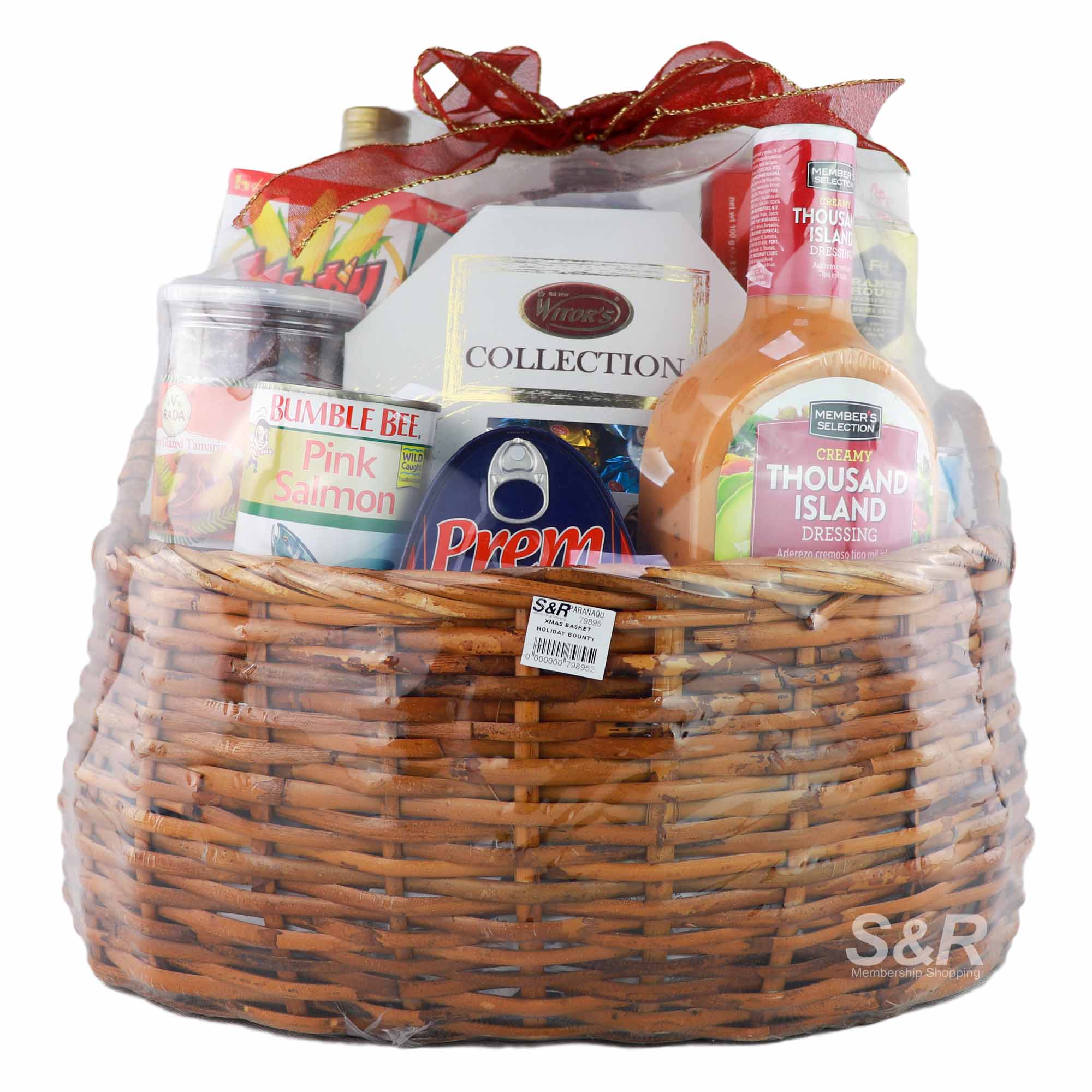 S&R Christmas Basket Holiday Bounty 1 basket S&R Christmas Basket Holiday Bounty 1 basket